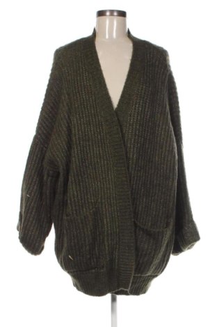 Дамска жилетка Zara, Размер M, Цвят Зелен, Цена 14,31 €