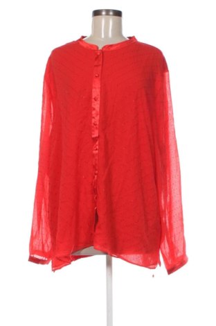 Damenbluse Alfredo Pauly, Größe XXL, Farbe Rot, Preis 61,99 €