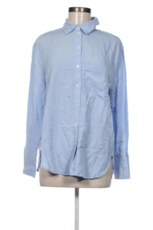 Γυναικείο πουκάμισο Bershka, Μέγεθος S, Χρώμα Μπλέ, Τιμή 15,99 €