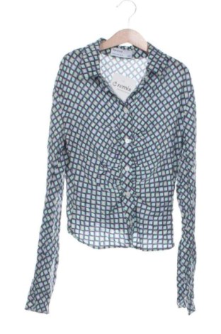 Γυναικείο πουκάμισο Bershka, Μέγεθος XS, Χρώμα Πολύχρωμο, Τιμή 15,99 €