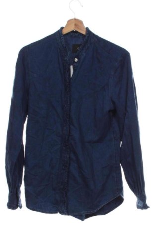 Γυναικείο πουκάμισο C&A, Μέγεθος XS, Χρώμα Μπλέ, Τιμή 15,99 €