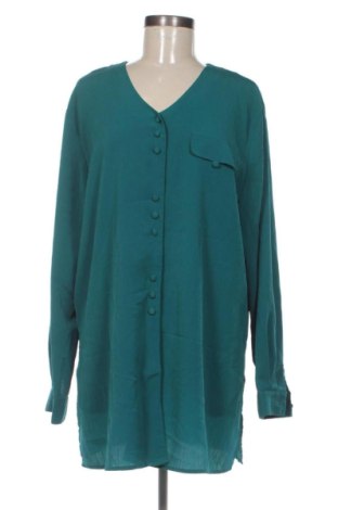 Γυναικείο πουκάμισο Christie & Jill, Μέγεθος XL, Χρώμα Πράσινο, Τιμή 25,99 €