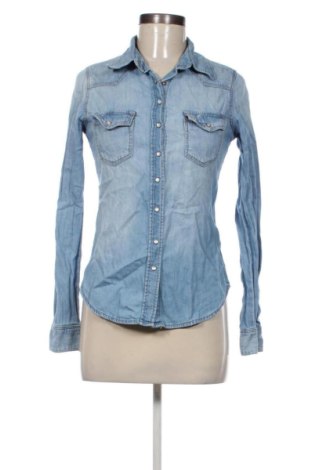 Cămașă de femei H&M, Mărime S, Culoare Albastru, Preț 67,00 Lei