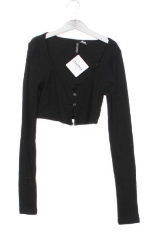 Дамска риза H&M Divided, Размер XS, Цвят Черен, Цена 6,00 €