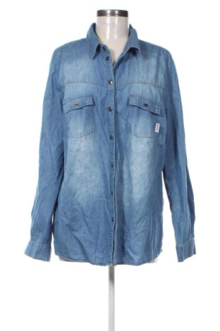 Damska koszula John Baner, Rozmiar XXL, Kolor Niebieski, Cena 74,11 zł