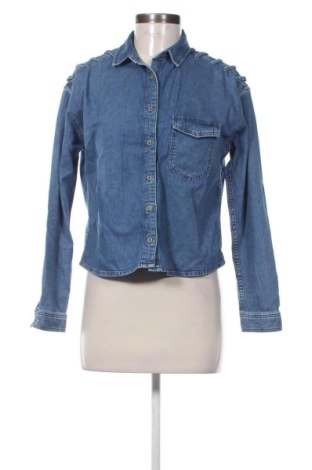 Дамска риза Mango, Размер S, Цвят Син, Цена 8,06 €