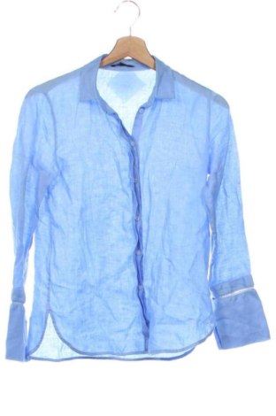 Cămașă de femei Massimo Dutti, Mărime XS, Culoare Albastru, Preț 173,99 Lei