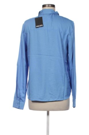 Cămașă de femei Pieces, Mărime M, Culoare Albastru, Preț 145,99 Lei