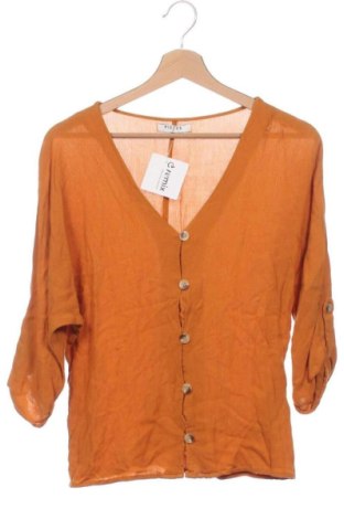 Дамска риза Pieces, Размер XS, Цвят Оранжев, Цена 10,73 €
