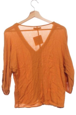 Дамска риза Pieces, Размер XS, Цвят Оранжев, Цена 10,73 €