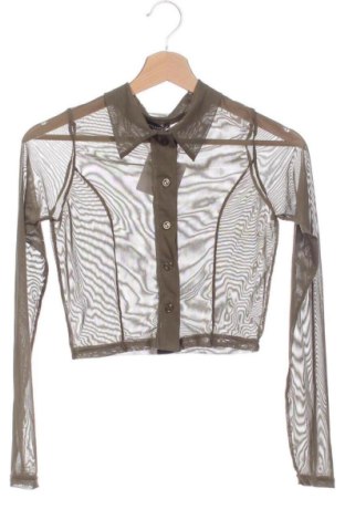 Γυναικείο πουκάμισο Pretty Little Thing, Μέγεθος XS, Χρώμα Πράσινο, Τιμή 15,99 €