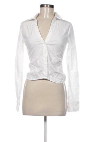 Γυναικείο πουκάμισο Pull&Bear, Μέγεθος S, Χρώμα Εκρού, Τιμή 24,99 €