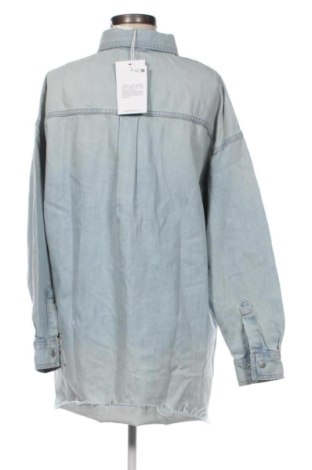 Γυναικείο πουκάμισο Pull&Bear, Μέγεθος M, Χρώμα Μπλέ, Τιμή 24,99 €