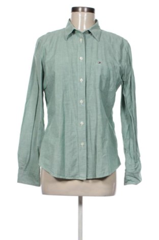 Damska koszula Tommy Hilfiger, Rozmiar L, Kolor Zielony, Cena 243,60 zł