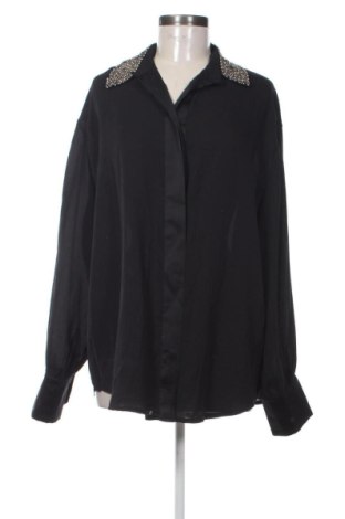 Γυναικείο πουκάμισο Unbranded, Μέγεθος M, Χρώμα Μαύρο, Τιμή 5,79 €