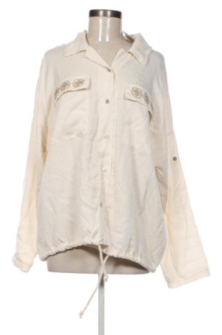 Γυναικείο πουκάμισο Unbranded, Μέγεθος L, Χρώμα Εκρού, Τιμή 12,69 €