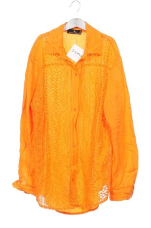 Γυναικείο πουκάμισο Unbranded, Μέγεθος XS, Χρώμα Πορτοκαλί, Τιμή 15,99 €