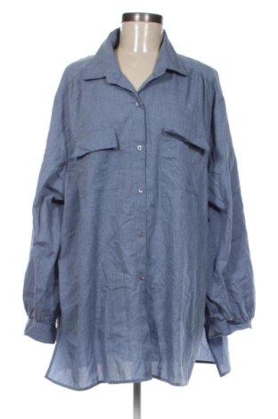 Damenbluse Unbranded, Größe 5XL, Farbe Blau, Preis 16,99 €