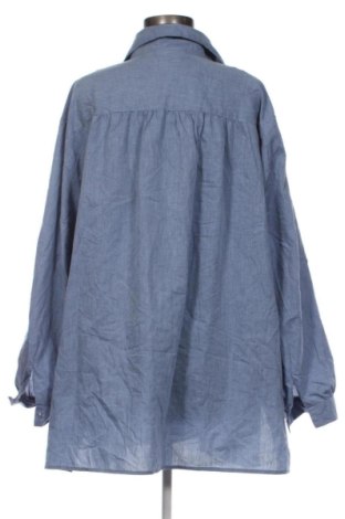 Damenbluse Unbranded, Größe 5XL, Farbe Blau, Preis 16,99 €