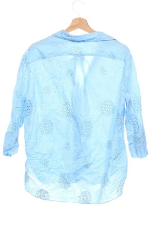 Damenbluse Zara, Größe XS, Farbe Blau, Preis 17,99 €