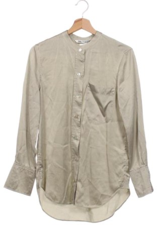 Dámska košeľa  Zara, Veľkosť XS, Farba Zelená, Cena  16,95 €