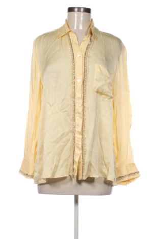Cămașă de femei Zara, Mărime M, Culoare Galben, Preț 72,00 Lei