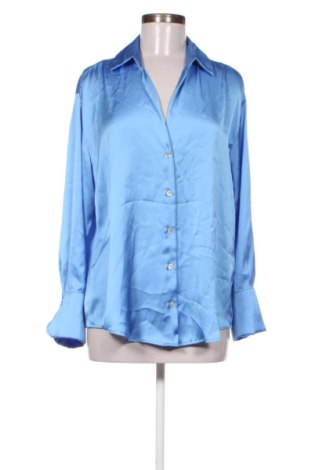 Cămașă de femei Zara, Mărime L, Culoare Albastru, Preț 85,99 Lei