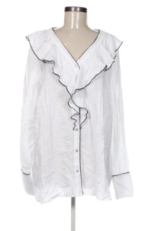 Damska koszula Zizzi, Rozmiar XXL, Kolor Biały, Cena 129,99 zł