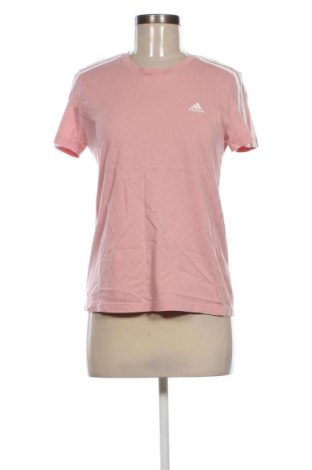 Γυναικείο t-shirt Adidas, Μέγεθος M, Χρώμα Ρόζ , Τιμή 12,00 €