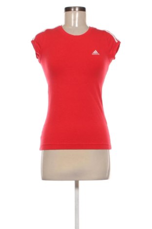Дамска тениска Adidas, Размер S, Цвят Червен, Цена 14,31 €