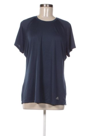 Damen T-Shirt Adidas, Größe XL, Farbe Blau, Preis 17,99 €