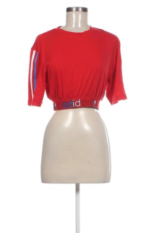 Damski T-shirt Adidas Originals, Rozmiar S, Kolor Czerwony, Cena 72,99 zł