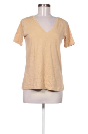 Damski T-shirt Amisu, Rozmiar XS, Kolor Beżowy, Cena 45,99 zł