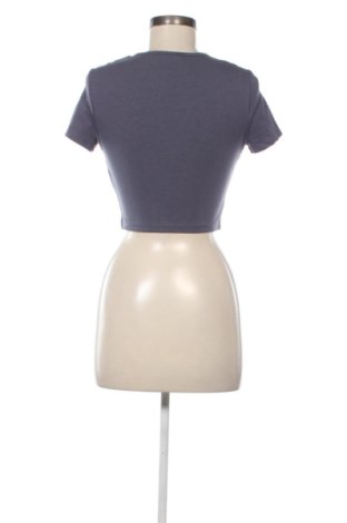 Damski T-shirt Bershka, Rozmiar XS, Kolor Szary, Cena 45,99 zł