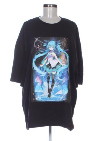 Дамска тениска Bershka, Размер XL, Цвят Черен, Цена 9,20 €