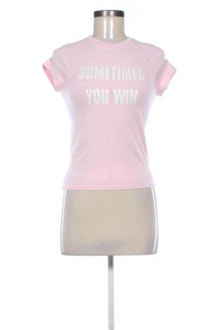 Tricou de femei Bershka, Mărime XS, Culoare Roz, Preț 46,92 Lei