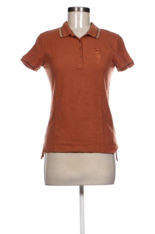 Γυναικείο t-shirt Bossini, Μέγεθος XS, Χρώμα Καφέ, Τιμή 10,17 €