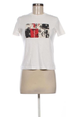 Damski T-shirt Calvin Klein Jeans, Rozmiar XS, Kolor Biały, Cena 117,89 zł