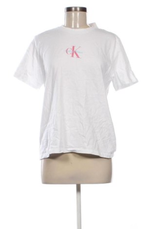Tricou de femei Calvin Klein Jeans, Mărime L, Culoare Alb, Preț 107,99 Lei