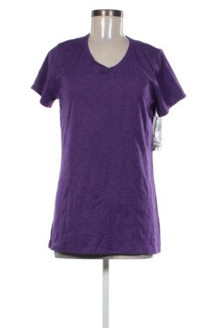 Γυναικείο t-shirt Champion, Μέγεθος M, Χρώμα Βιολετί, Τιμή 25,99 €