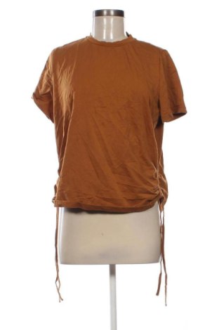 Γυναικείο t-shirt Creative collective, Μέγεθος L, Χρώμα Καφέ, Τιμή 11,99 €