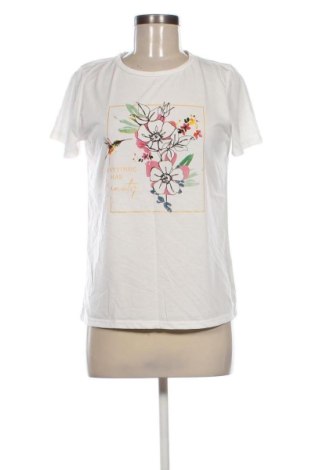 Γυναικείο t-shirt Defacto, Μέγεθος M, Χρώμα Λευκό, Τιμή 6,00 €