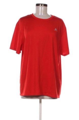 Damski T-shirt Domyos, Rozmiar XL, Kolor Czerwony, Cena 45,99 zł