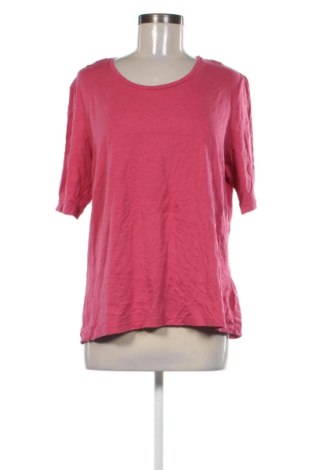 Damski T-shirt Essentials by Tchibo, Rozmiar XL, Kolor Różowy, Cena 48,23 zł