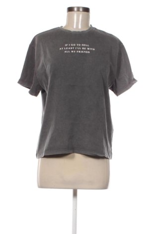 Damski T-shirt Even&Odd, Rozmiar XS, Kolor Szary, Cena 75,99 zł