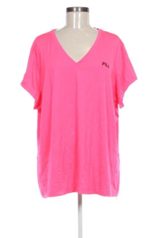 Damski T-shirt FILA, Rozmiar 3XL, Kolor Różowy, Cena 72,99 zł