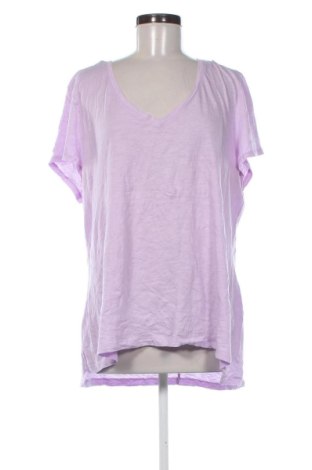Damski T-shirt Gap, Rozmiar XXL, Kolor Fioletowy, Cena 37,99 zł