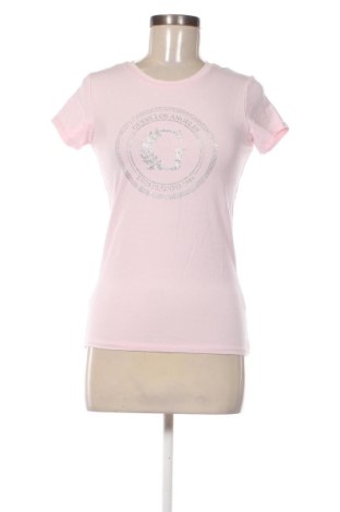 Damski T-shirt Guess, Rozmiar S, Kolor Różowy, Cena 193,99 zł
