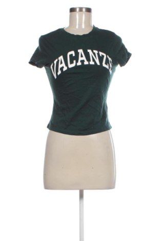 Дамска тениска H&M, Размер S, Цвят Зелен, Цена 9,20 €