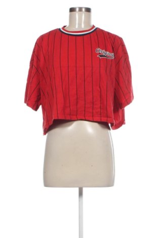 Damski T-shirt H&M Divided, Rozmiar L, Kolor Czerwony, Cena 45,99 zł